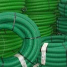 Gaine TPC verte DN 50 mm en couronne de 50 ml, la couronne