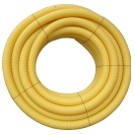 Drain agricole perforé nu en diamètre 65 mm, la couronne de 50 ml