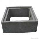Rehausse béton 40x40 cm hauteur 30 cm, l'unité