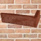 Plaquette d'angle 60x20x220/105 mm Rouge nuancé jaune par 18 U