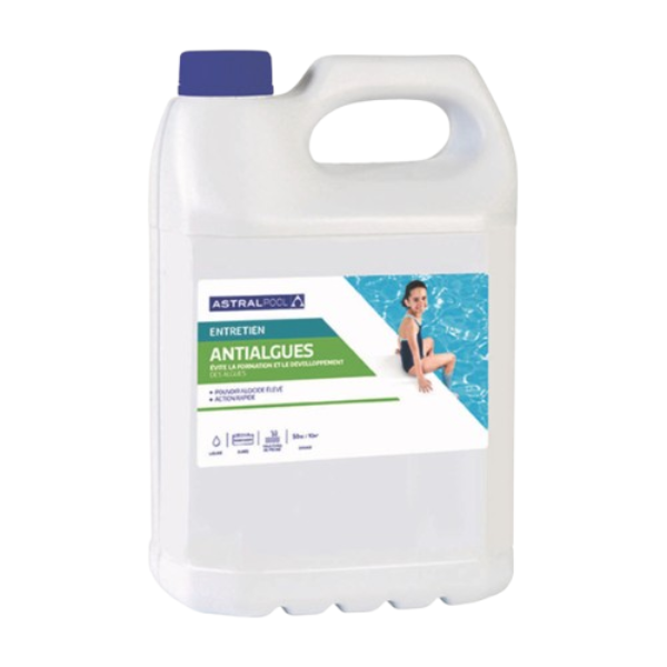 Chlore et Anti-algues liquide pour Piscine