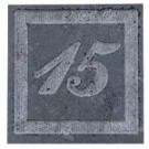 Plaque numero maison