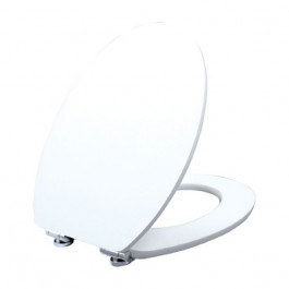 Abattant WC Bois Compresse Wirquin Diplomat Blanc materiauxnet