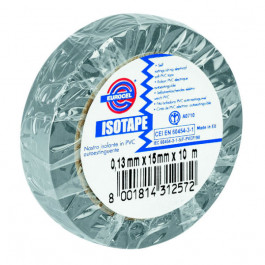 Ruban adhesif isolant vert 15mmX10m PVC auto-extinguible ALTERNATIVE ELEC AE40110 pack de 10 