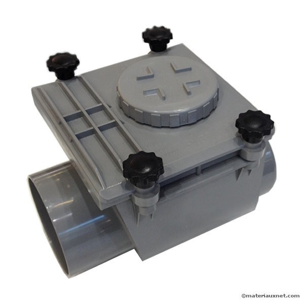 Clapet anti retour PVC MF diam 125 mm à coller ...