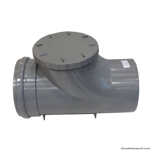 Clapet anti retour PVC MF diam 200 mm à coller ...