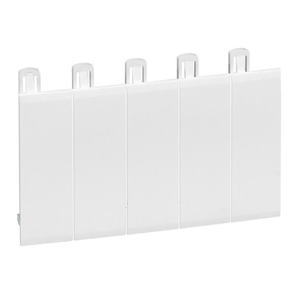 Obturateur pour Coffret Électrique Legrand 5 Modules Blanc 001660