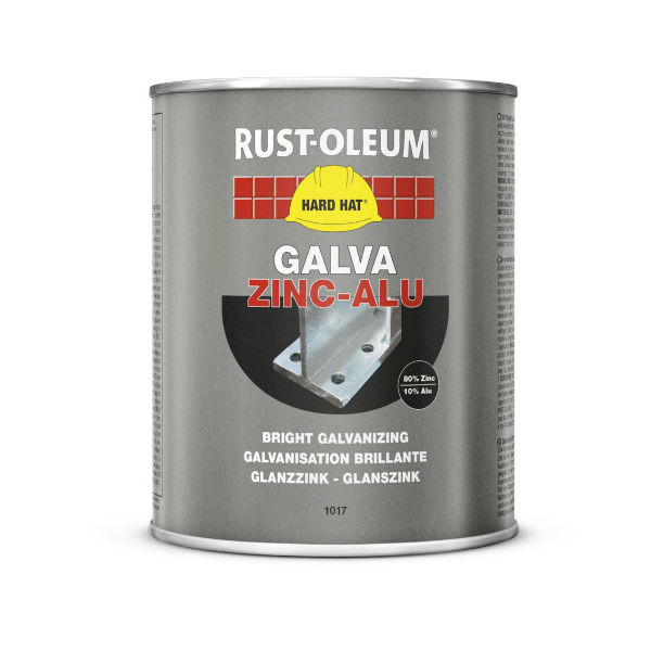 Galva Zinc Alu Hard Hat Rust-Oleum Bidon 1 Kg