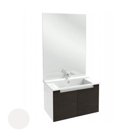 Meuble salle de bain Struktura Jacob Delafon 80 cm/portes, Blanc