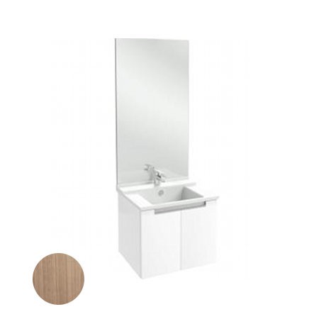 Meuble salle de bain Struktura J.Delafon 60 cm/tiroir Merisier Romana