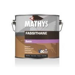 Vernis pour bois Fassithane satin Mathys transparent, 2,5 litres