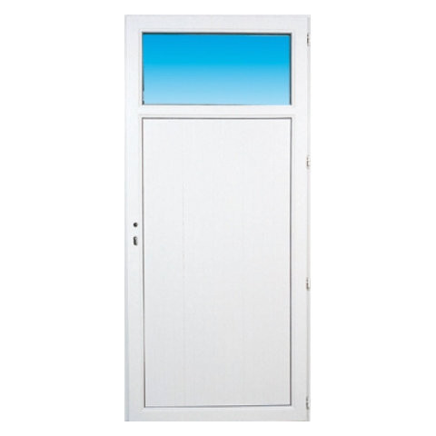 Porte de service pvc OCCULUS poussant gauche, 215 x 90 cm