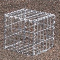 Gabion Cubique 40x40x40 - fil 4 mm - maille 10x10 cm