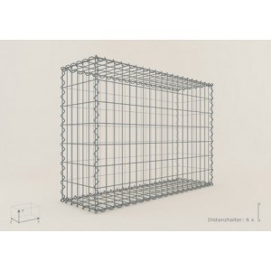 Gabion Rectangulaire 100x70x30 - fil 4 mm - maille 10x10 cm