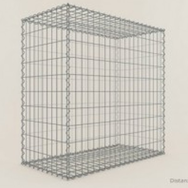 Gabion Cubique 100x100x50 - fil 4 mm - maille 5x5 cm