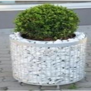 Gabion Cylindrique pour plantation - haut 80 cm - diam 80 cm