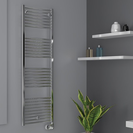 Radiateur sèche serviette électrique CORDIVARI Lisa 2, 300W Chromé