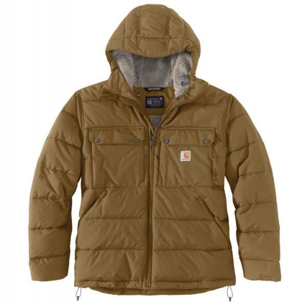 Doudoune-Capuche-Carhartt-Montana-Insulated-Jacket-105474-Oak-Brown-1