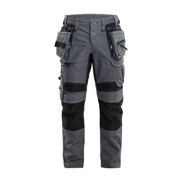 Pantalon de Travail Blaklader X 1900 Denim Stretch 1990 Gris/Noir