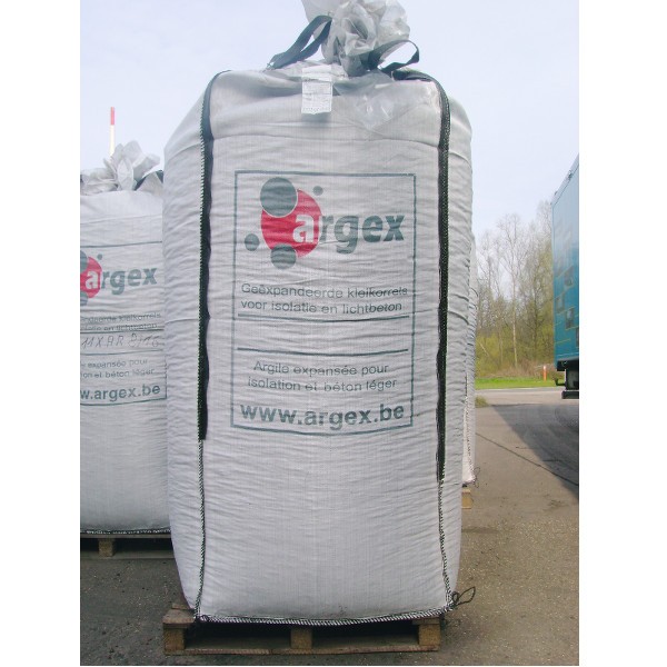 Billes d'argile expansée ARGEX 0/4 mm Big bag 1 M3 - materiauxnet.com