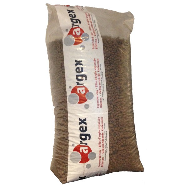 Billes d'argile expansée ARGEX 4/10 mm 33 sacs 50L - materiauxnet.com