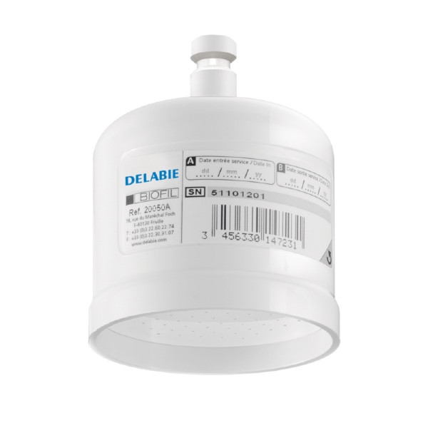 Cartouche Filtrante Stérile Biofil Delabie Jet Douchette 20050A.10P