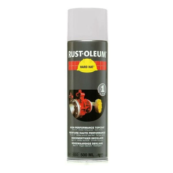 Peinture de Retouche Top Coat Rust-Oleum Alu Blanc Aérosol 500 ml