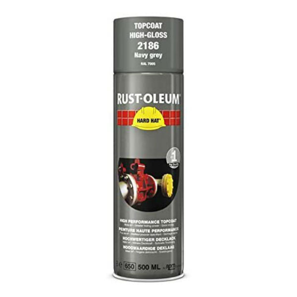 Peinture de Retouche Top Coat Rust-Oleum Gris Ardoise Aérosol 500 ml