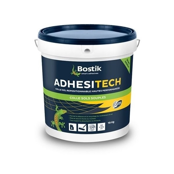 Colle pour Sol Bostik Fix A760 Tech Carrelage Dalle et Chape 5 kg 