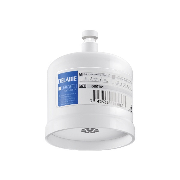 Cartouche Filtrante Non Stérile Biofil Delabie Jet droit 30051A.10P