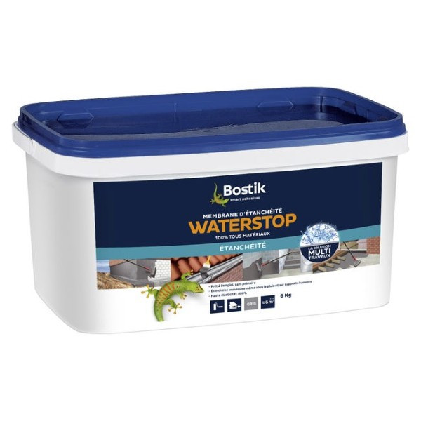 Membrane Étanchéité Bostik WaterStop 6 kg 