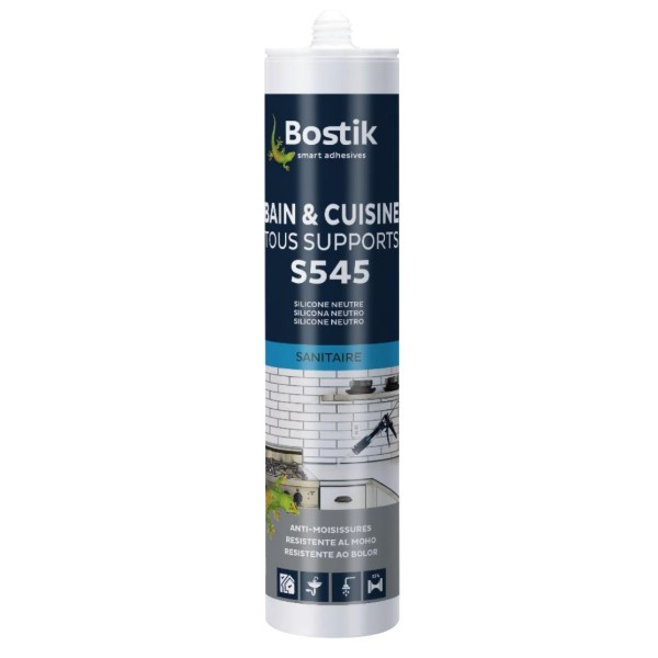 Mastic Silicone Omnicol - Gris Anthracite - Cartouche - 310ml