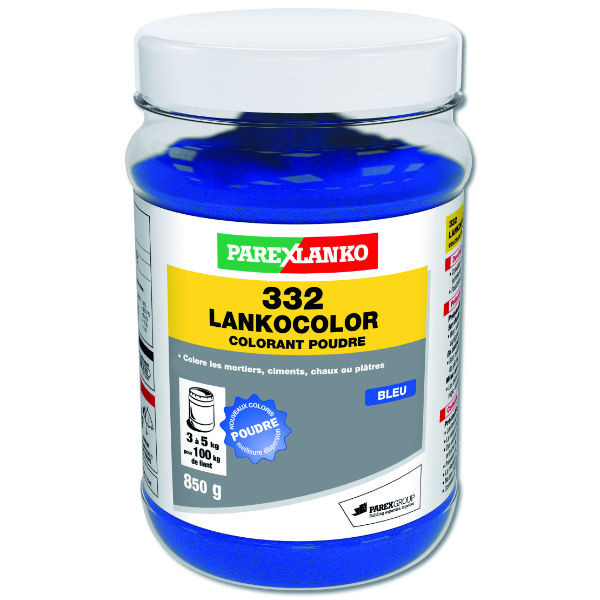 Colorant Bleu 332 Lankocolor Mortiers Ciments ParexLanko, 850 g