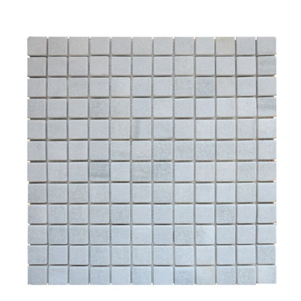 Mosaïque Gris Vieilli Marbre Droit 3350, Plaque 30,5 x 30,5 x 1 cm