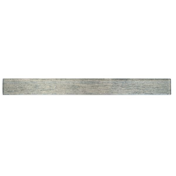 Listel Gris en Verre 3618, Plaque 50 x 4,8 x 0,8 cm