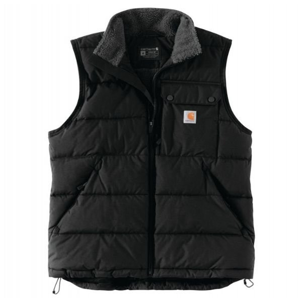 Gilet sans Manches Carhartt Montana Vest Black materiauxnet