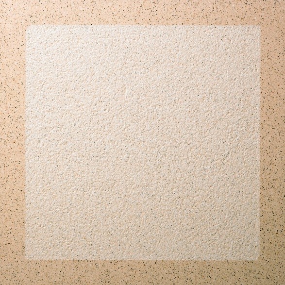 Dalle Marlux Lignardina 40 x 40 x 3,6 cm couleur Beige cadre, le M2