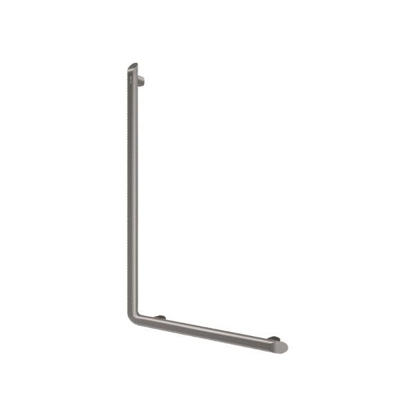 Barre de douche en L Gris ⌀35  H. 750 mm Delabie BE-LINE 