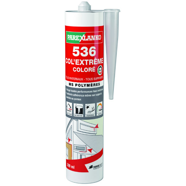 Mastic Joint & Colle 536 Col Extrême Blanc ParexLanko, 290 ml