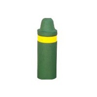 Borne anti-stationnement caoutchouc, Diam 18,5 cm, H 60 cm verte