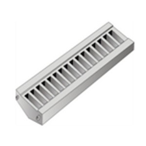 Grille de caniveau légère PVC 200X500 mm, Sable, par 10 U soit 5 ml 