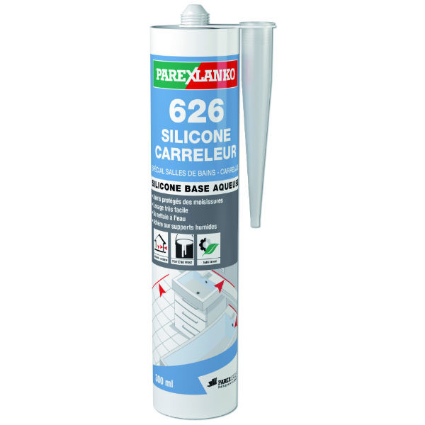 Mastic Silicone Carreleur Beige ParexLanko, 300 ml 