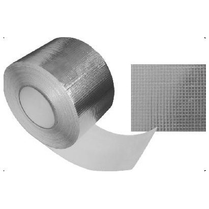 Adhésif aluminium renforcé ultra larg. 15 cm spécial isolant mince 