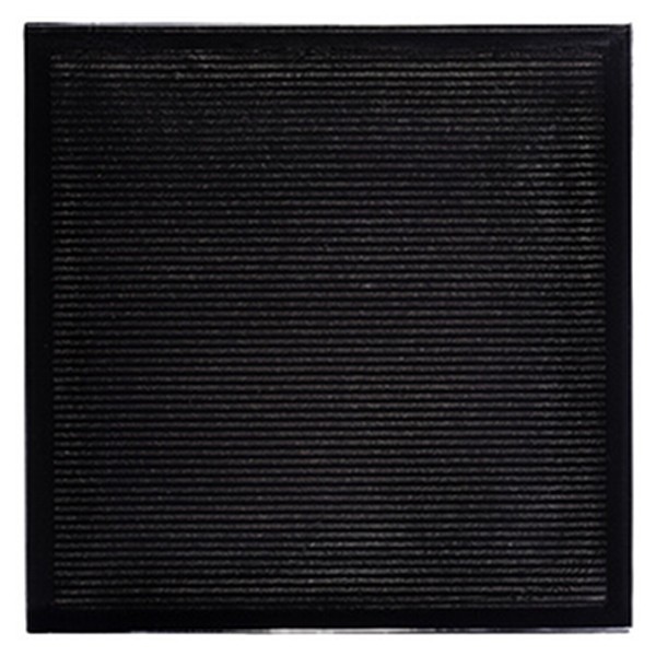 Carrelage mural Quadra verra Noir pailleté 19,6x19,6x1cm, carton de 25