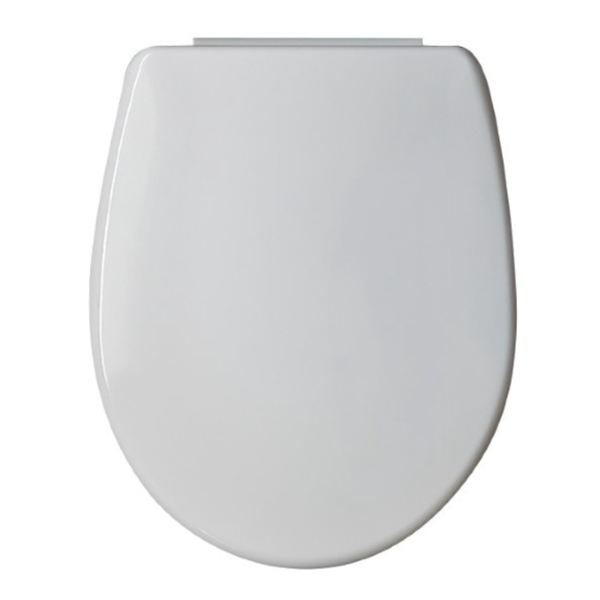 Abattant WC Blanc Universel Wirquin Arena avec Frein de Chute 20721589