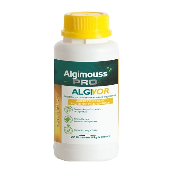 Additif Fongicide et Bactéricide Peinture AlgiVor 