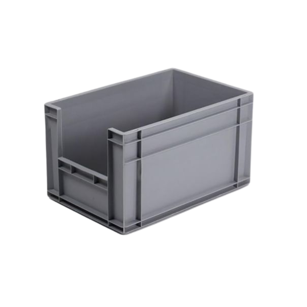Bac Plastique Ouverture frontale Engels Storebin 63L 600x400x340mm