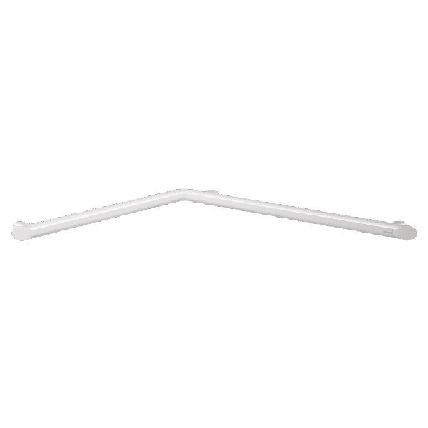 Barre de Douche d'Angle Delabie Be-Line 750 mm Blanc Mat 511941W