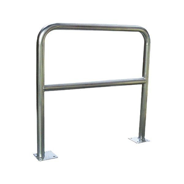 Barrière Acier Galva à Fixer ø40mm Viso BAR420GAL, 200x100cm