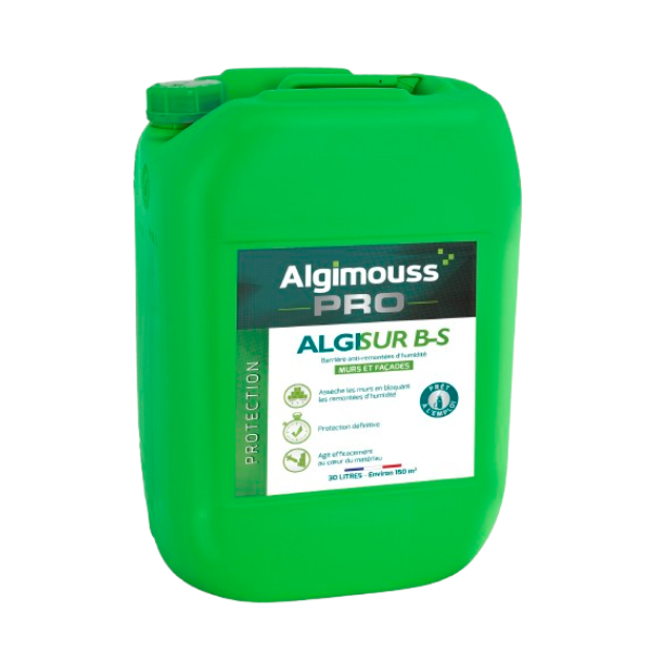 Barrière Anti-Remontées d'Humidité AlgiSur B-S, 30 L